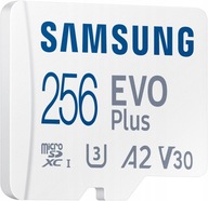 Pamäťová karta Samsung EVO+ 130 MB/s 256 GB microSDXC