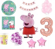 SADA BALÓNOV K 3. NARODENINÁM PEPPA PIG SADA BALÓNOV K 3. NARODENINÁM PEPPA PIG