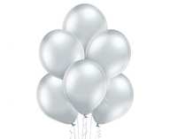 BALÓNY 30 cm 12'' - STRIEBORNÉ B105 chrómované 50 kusov GODAN BALÓNY 30 cm 12'' - STRIEBORNÉ B105 chrómované 50 kusov GODAN