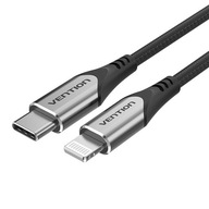 VENTION KÁBEL PRE RÝCHLE NABÍJANIE USB-C DO LIGHTNING PD 3A 1,5M VENTION KÁBEL PRE RÝCHLE NABÍJANIE USB-C DO LIGHTNING PD 3A 1,5M