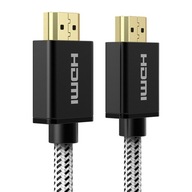 ORICO 4K@60HZ 3M HDMI 2.0 KÁBEL S Opletením ORICO 4K@60HZ 3M HDMI 2.0 KÁBEL S Opletením