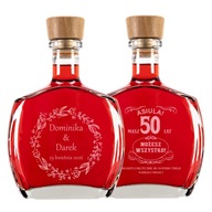 Sklenená karafa na whisky vínne likéry S GRAVÍNOM KU DŇU MATIEK PRE MAMINKY Sklenená karafa na whisky vínne likéry S GRAVÍNOM KU DŇU MATIEK PRE MAMINKY