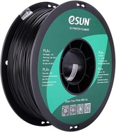 ESUN PLA + vlákno 1,75 mm 1000 g čierna / čierna