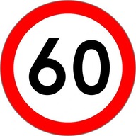 Značka B-33 rýchlostný limit. do 60 km/h 400 I gen
