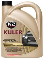 K2 KULER 4L radiátorový koncentrát G12 červený K2 KULER 4L radiátorový koncentrát G12 červený