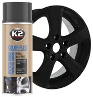 K2 FLEX GUMOVÁ FÓLIA SPREJ ČIERNA MAT 400ML K2 FLEX GUMOVÁ FÓLIA SPREJ ČIERNA MAT 400ML