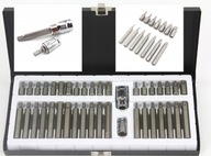 SADA KĽÚČOV IMBUS SPLINE TORX 40 EL. BITS SADA KĽÚČOV IMBUS SPLINE TORX 40 EL. BITS