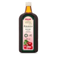 POĽSKÁ RUŽA Brusnicová šťava 100% bez cukru 500ml POĽSKÁ RUŽA Brusnicová šťava 100% bez cukru 500ml