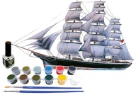 Model Plachetnica CLIPPER 'CUTTY SARK' + FARBY, LEPIDLO