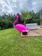 Dekoračná figúrka VEĽKÝ RUŽOVÝ záhradný FLAMINGO Dekoračná figúrka VEĽKÝ RUŽOVÝ záhradný FLAMINGO