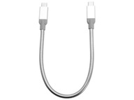 Kábel Verbatim USB-C(M) – USB-C(M) 3.1 Gen 2 0,3 m strieborný Kábel Verbatim USB-C(M) – USB-C(M) 3.1 Gen 2 0,3 m strieborný