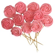 CUKROVÁ DEKORÁCIA PUSTÍNOVÉ LOLLIES PUSNINKY TOPPER 12x CUKROVÁ DEKORÁCIA PUSTÍNOVÉ LOLLIES PUSNINKY TOPPER 12x
