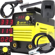 Kraft&Dele invertorová zváračka 20-330 A 230 7,5 kVA KD1857 Kraft&Dele invertorová zváračka 20-330 A 230 7,5 kVA KD1857