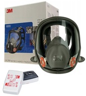 Celotvárová maska ​​proti prachu 3M 6000 6800 P3