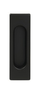 Obdĺžniková kľučka pre posuvné dvere, čierna