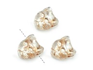 Cat Faces Crystal-Copper Inlay-T otvor 12mm-4ks Cat Faces Crystal-Copper Inlay-T otvor 12mm-4ks