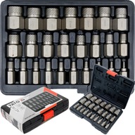 SKRUTKOVAČKY YATO PRE POŠKODENÉ VNÚTORNÉ SKRUTKY HEX TORX SPLINE 25 ks. SKRUTKOVAČKY YATO PRE POŠKODENÉ VNÚTORNÉ SKRUTKY HEX TORX SPLINE 25 ks.