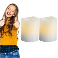 Švédska sada 2 LED sviečok WAVE TIMER Švédska sada 2 LED sviečok WAVE TIMER
