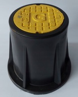 Škatuľka uzatváracieho ventilu V. plynovej studne = 15 cm PP veko
