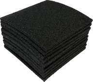 Gumové podložky pod trámy 100x100x5 mm 100 ks Gumové podložky pod trámy 100x100x5 mm 100 ks