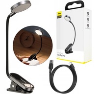 BASEUS BEZDRÔTOVÁ LED LAMPA NA ČÍTANIE NOC ON STOL CLIP BASEUS BEZDRÔTOVÁ LED LAMPA NA ČÍTANIE NOC ON STOL CLIP