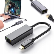 GIGABITOVÁ SIEŤOVÁ KARTA LAN USB-C 100/1000 Mb RJ45 USB C 3.0