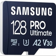 128 GB pamäťová micro SD karta Samsung PRO+ Ultimate R200 W130 s čítačkou