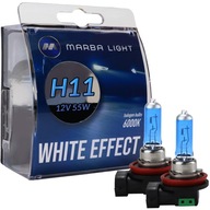 H11 12V 55W ŽIAROVKY MARBA SVETLO BIELE EFEKT H11 12V 55W ŽIAROVKY MARBA SVETLO BIELE EFEKT