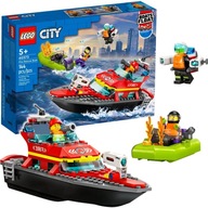 LEGO CITY HASIČSKÁ LOĎ HASIČSKÁ STANICE BLOKY LODIEK ZA DARČEK LEGO CITY HASIČSKÁ LOĎ HASIČSKÁ STANICE BLOKY LODIEK ZA DARČEK