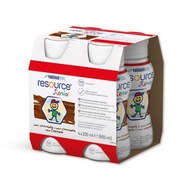 Nestlé Resource Junior čokoládový nápoj 4x 200ml Nestlé Resource Junior čokoládový nápoj 4x 200ml