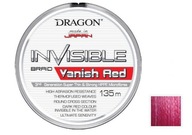 Vrkoč Invisible VANISH RED 0,14mm 135m DRAGON