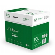 POLJET KOPÍROVACÍ PAPIER A4 triedy A 80g 5 stohov 2500 listov POLJET KOPÍROVACÍ PAPIER A4 triedy A 80g 5 stohov 2500 listov