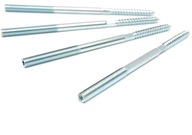 DVOJZÁVIT DREVO-KOV M8 X 160mm POZINKOVANÝ 100 ks DVOJZÁVIT DREVO-KOV M8 X 160mm POZINKOVANÝ 100 ks