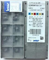 CCMT vložky 09T304 IC 907 ISCAR CCMT vložky 09T304 IC 907 ISCAR