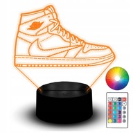 Soška LED Night Light RGB 3D gravírovanie Nike Air Jordan 1 Travis Scott Shoe Soška LED Night Light RGB 3D gravírovanie Nike Air Jordan 1 Travis Scott Shoe