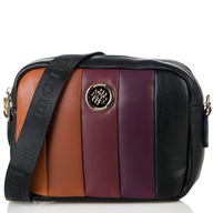 MONNARI Black MESSAGE BAG Logo Popruh MONNARI Black MESSAGE BAG Logo Popruh