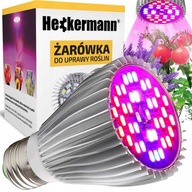 ŽIAROVKA NA RAST RASTLÍN PANElová LAMPA PLNÉ SPEKTRUM 30W 40 LED E27