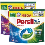 Persil Discs Color Laundry Capsules Mix 54ks x2