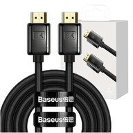 Kábel HDMI 2.1 BASEUS 8K 60Hz 3D HDR kábel 3m
