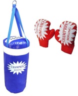 Detský boxerský set, taška + hračka s rukavicami Detský boxerský set, taška + hračka s rukavicami