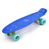 METEOR SKATEBOARD PLASTIC FISK, modrý