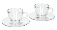 Bialetti Vetro 2 sklenené šálky na espresso Bialetti Vetro 2 sklenené šálky na espresso