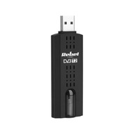 USB tuner DVB-C DVB-T DVB-T2 počítač Rebel KOM1060