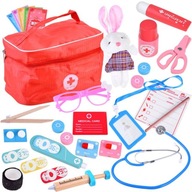Sada LITTLE DOCTOR, drevené doplnky ZA4146 Sada LITTLE DOCTOR, drevené doplnky ZA4146