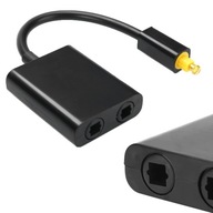ADAPTÉR ROZDELOVAČ OPTICKÝ TOSLINK 1X2 ADAPTÉR ROZDELOVAČ OPTICKÝ TOSLINK 1X2