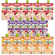 Tymbark Mousse MUSLY MIX Príchute mango, čerešňa, lesné ovocie, 170gx15 Tymbark Mousse MUSLY MIX Príchute mango, čerešňa, lesné ovocie, 170gx15