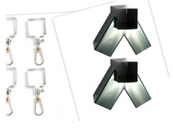 SET 2+4 konektory+svorky 90x90mm 100 st SET 2+4 konektory+svorky 90x90mm 100 st