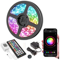 LED pásik 5M RGB 5050 LED SADA VZDIALENEJ APLIKÁCIE LED pásik 5M RGB 5050 LED SADA VZDIALENEJ APLIKÁCIE