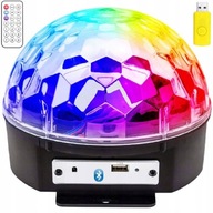 DISCO GUĽA LASER DISCO LED PROJEKTOR USB REPRODUKTOR S BLUETOOTH + DIAĽK.