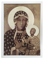 OBRAZ NAŠEJ PANÍ Z CZĘSTOCHOWA SEPIA OBRAZ NAŠEJ PANÍ Z CZĘSTOCHOWA SEPIA